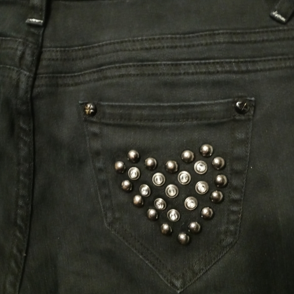 👖Bebe/Siren 2B bebe Skinny Black Jean 🆕Size 28 Women,A Fabulous Gift Item 🎁 - Picture 10 of 16